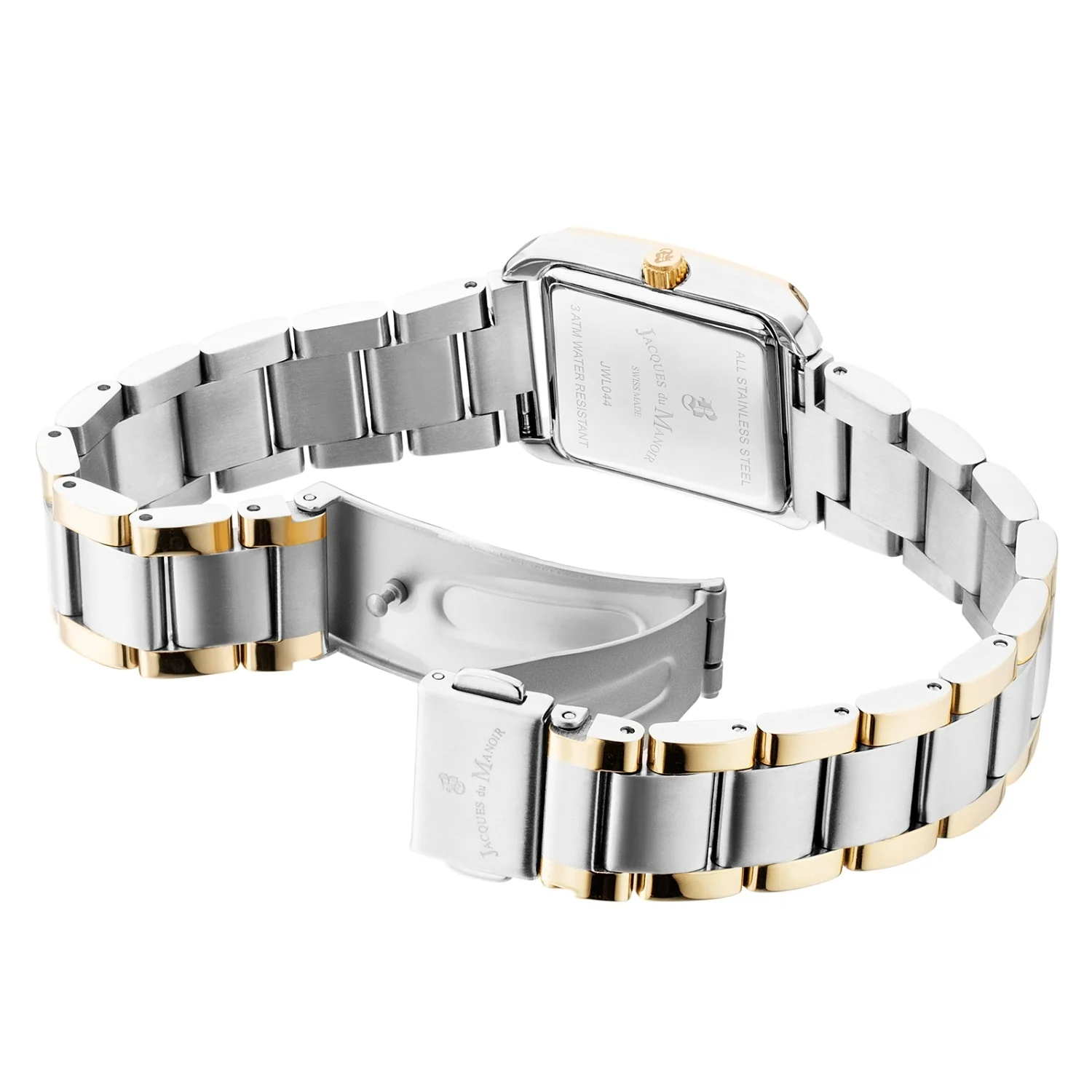 Jacques du Manoir Emily White Women's Watch JWL04403 - Image 2