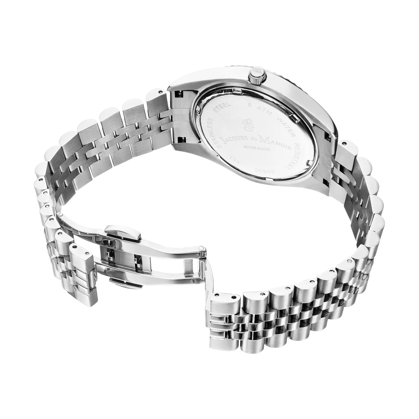 Jacques du Manoir Inspiration Business Silver Watch JWN01701 - Image 3