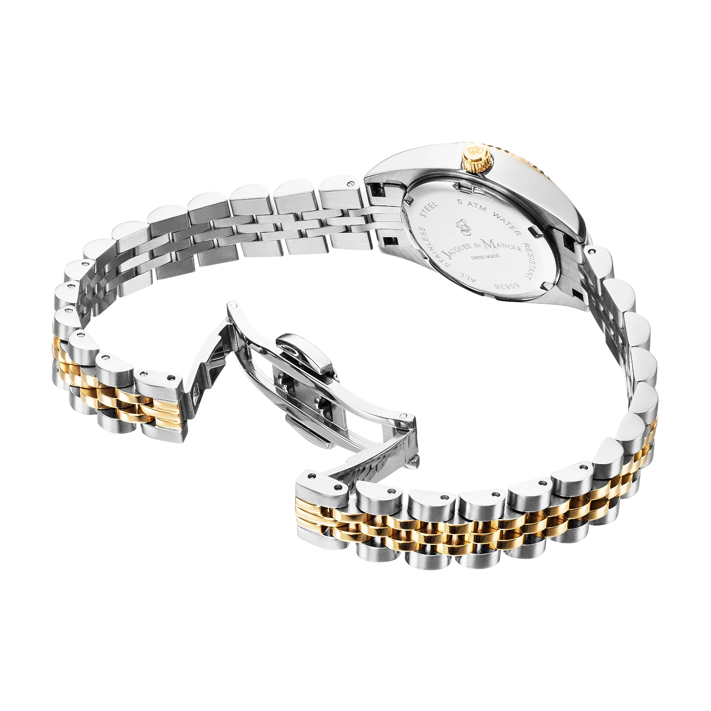 Jacques du Manoir Inspiration Classic Gold Watch JWL02102 - Image 4