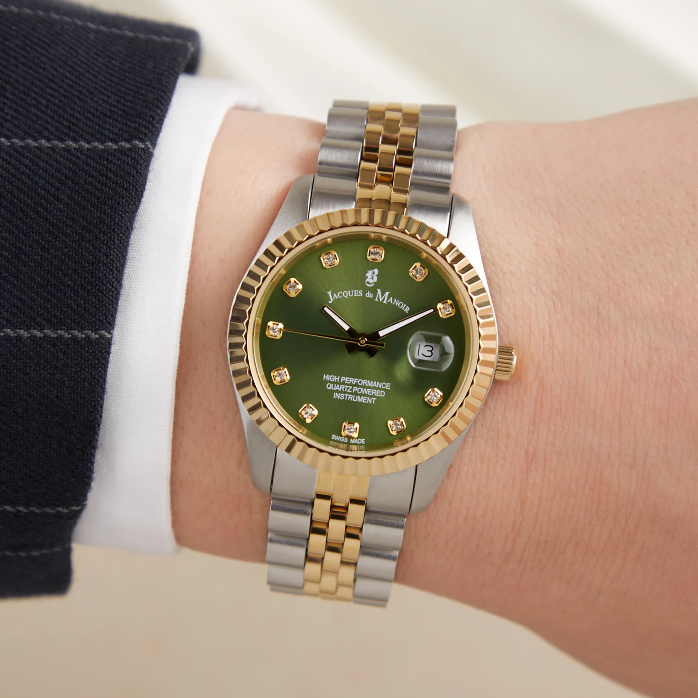 Jacques du Manoir Inspiration Gold Watch JWL01206 - Image 2