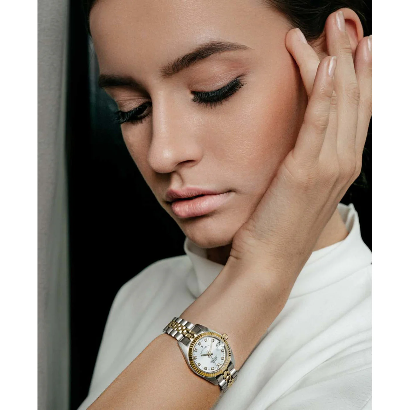 Jacques du Manoir Inspiration Gold Watch NRO.08 - Image 2