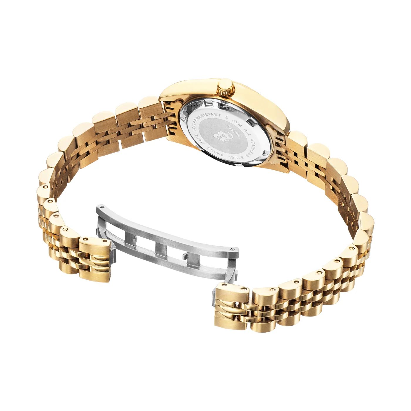 Jacques du Manoir Inspiration Gold Watch NRO.12 - Image 4