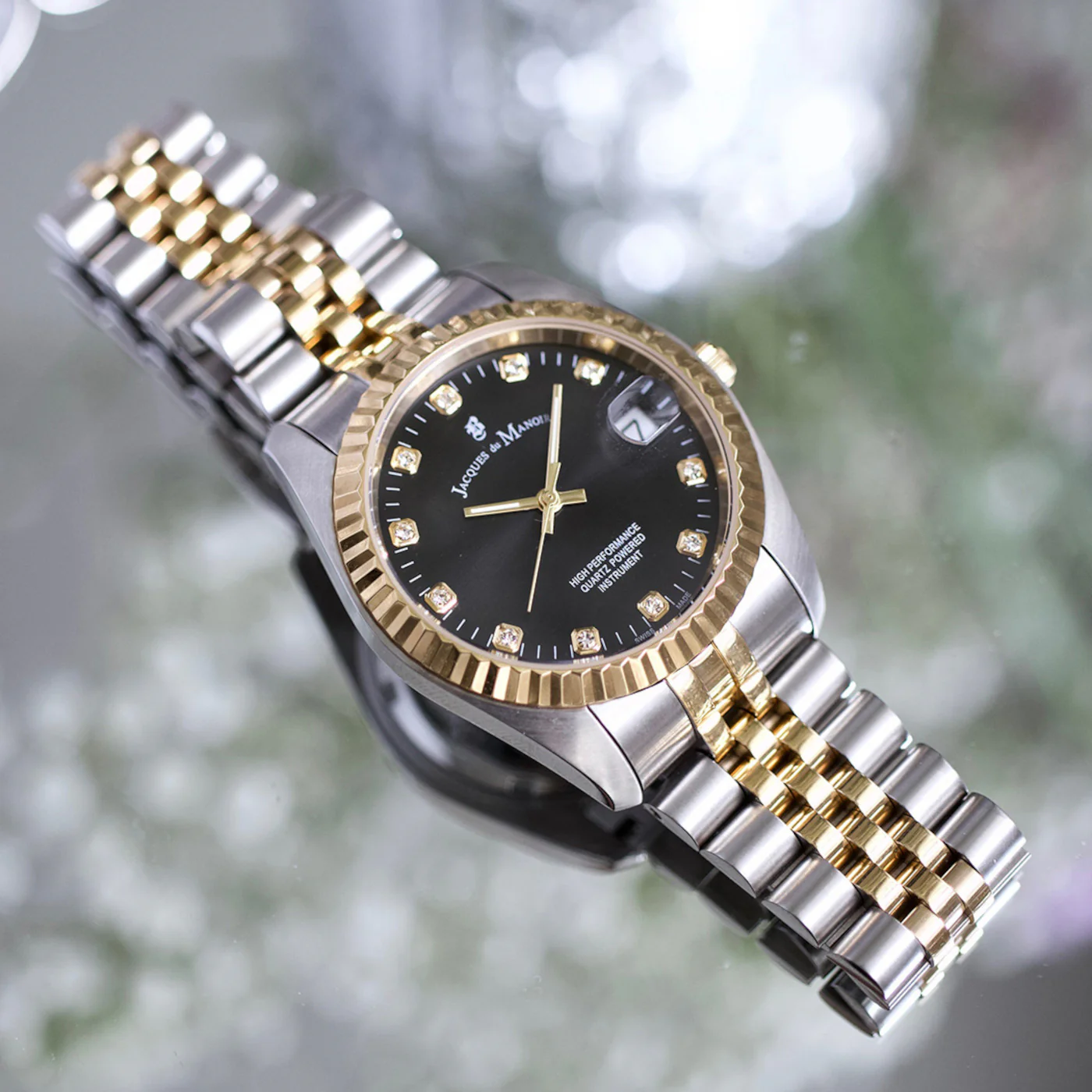 Jacques du Manoir Inspiration Gold Watch NRO.19 - Image 5