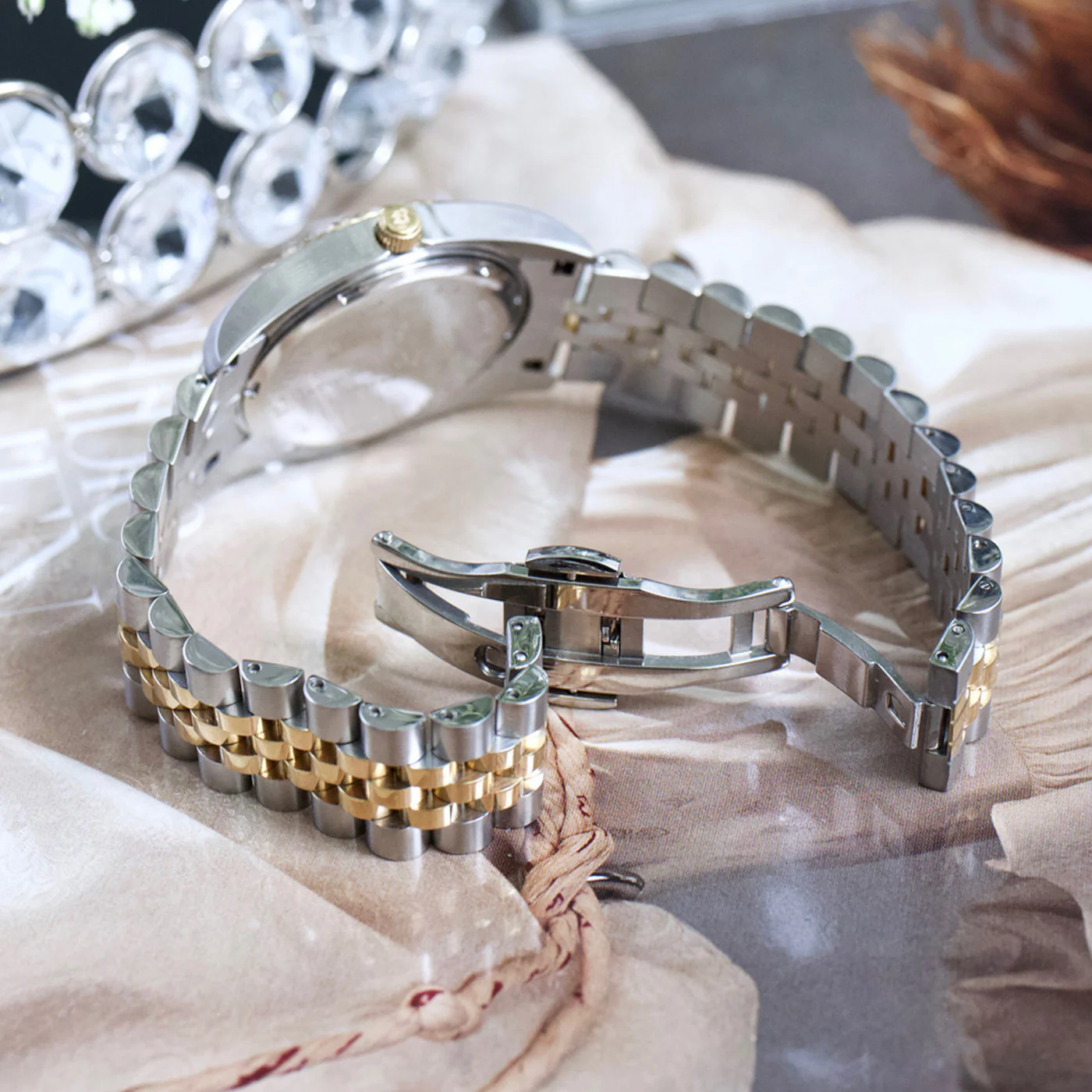 Jacques du Manoir Inspiration Gold Watch NRO.19 - Image 6