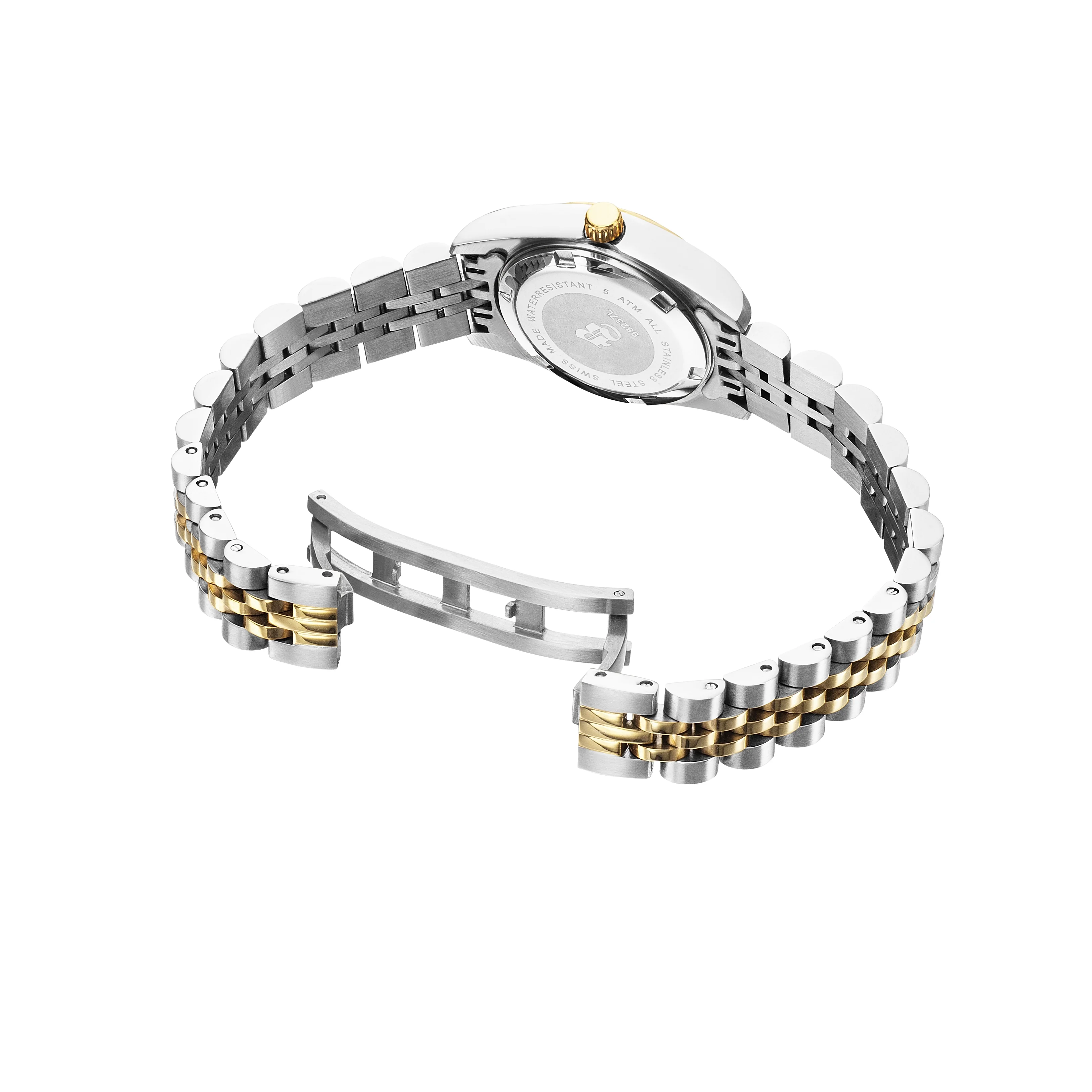 Jacques du Manoir Inspiration Gold Watch NRO.20 - Image 4