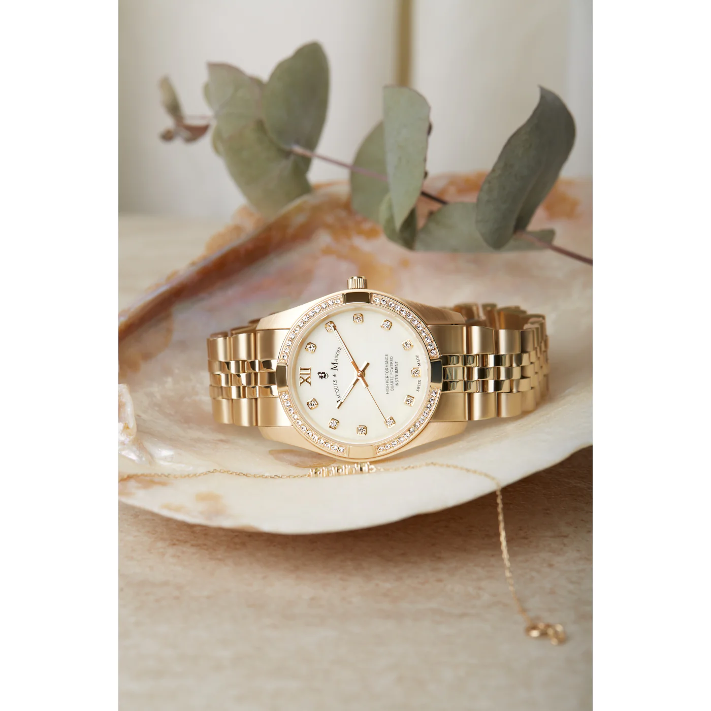 Jacques du Manoir Inspiration Prestige Gold Watch JWL02003 - Image 5