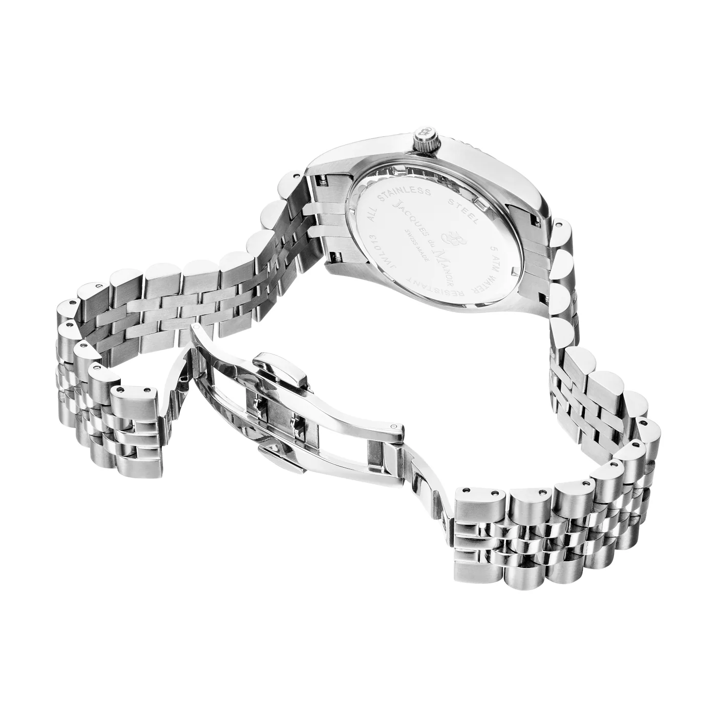 Jacques du Manoir Inspiration Prestige Silver Watch JWL01301 - Image 4