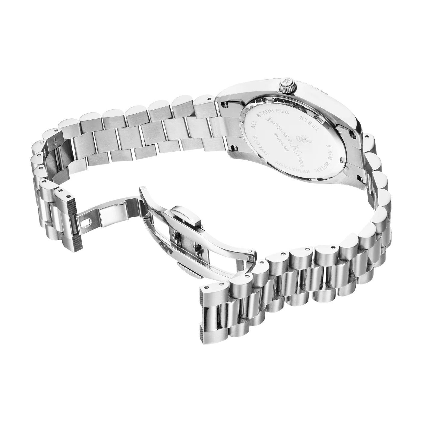 Jacques du Manoir Inspiration Prestige Silver Watch JWL01307 - Image 4