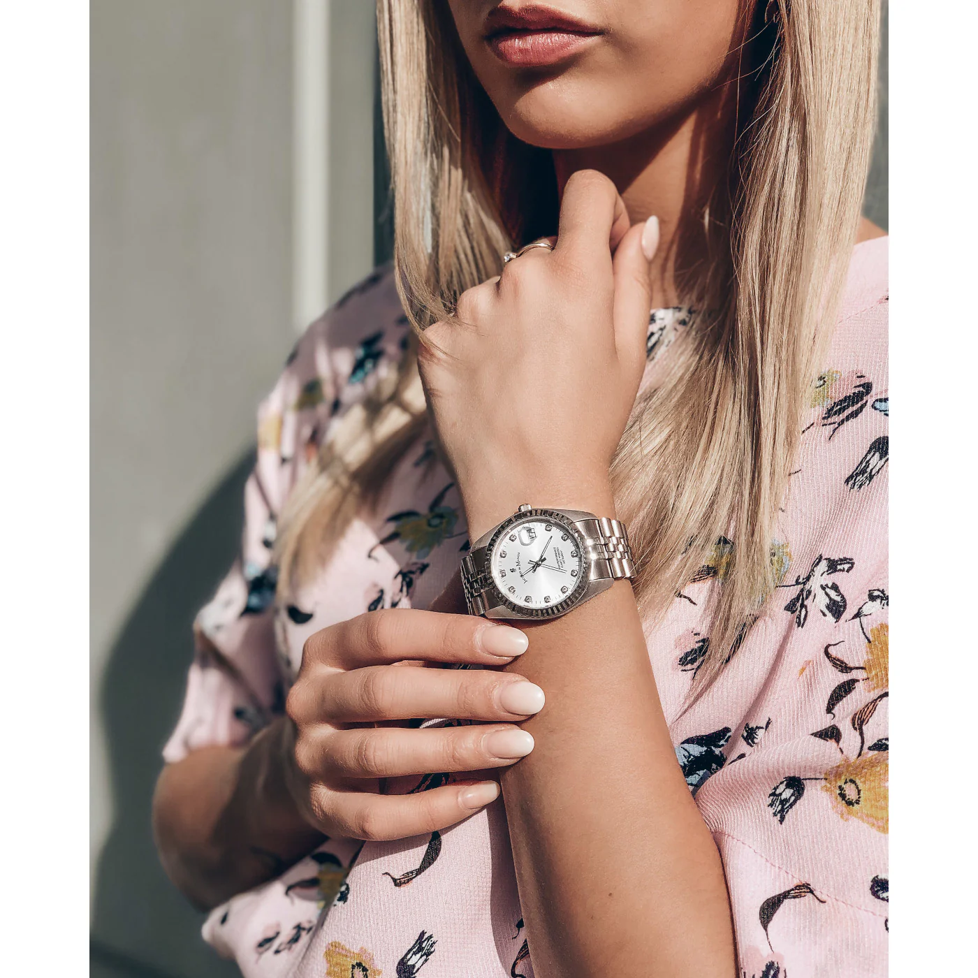 Jacques du Manoir Inspiration Silver Watch NRO.01 - Image 3