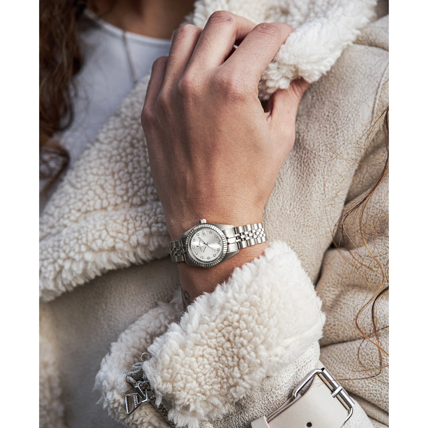 Jacques du Manoir Inspiration Silver Watch NRO.02 - Image 2
