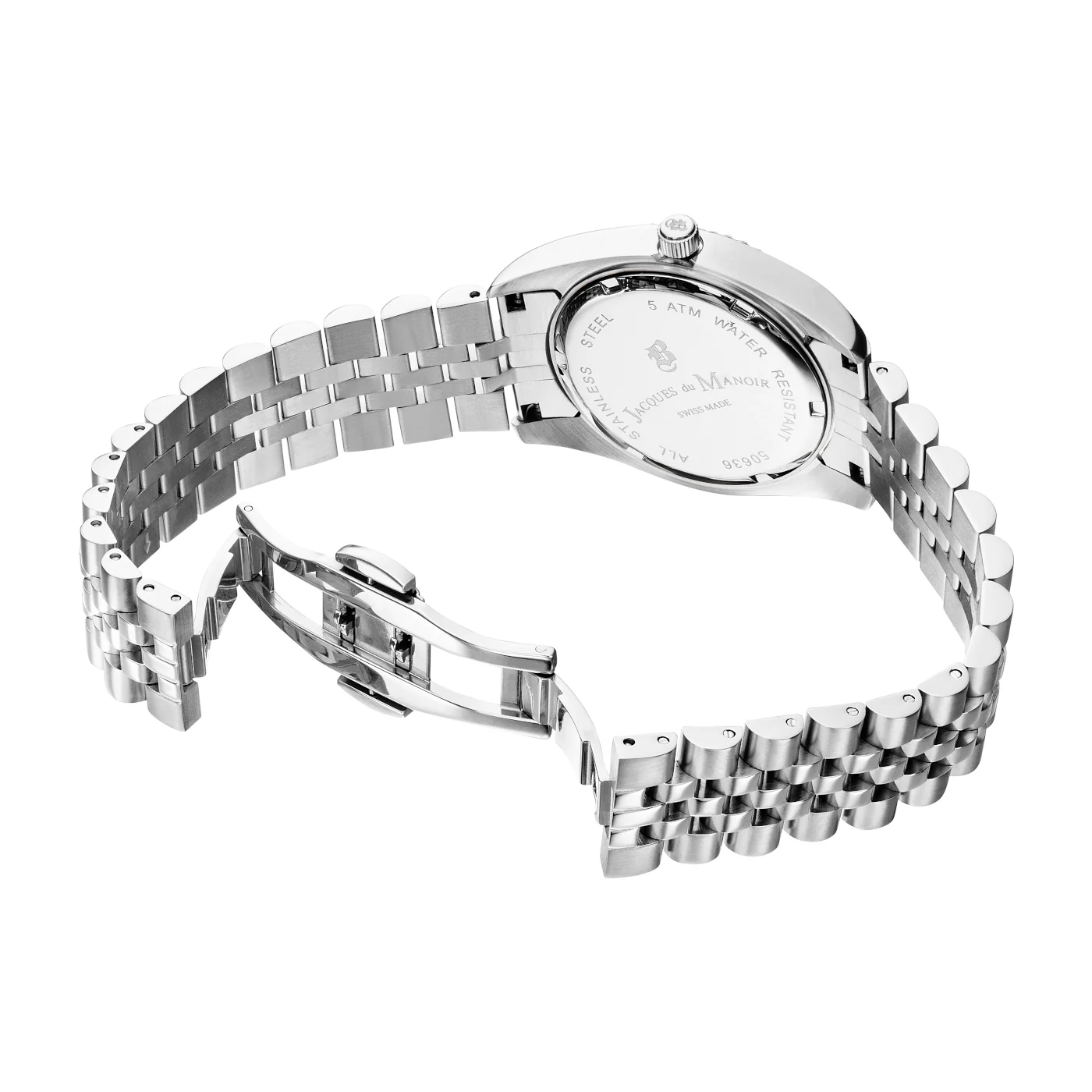 Jacques du Manoir Inspiration Silver Watch NRO.05 - Image 4