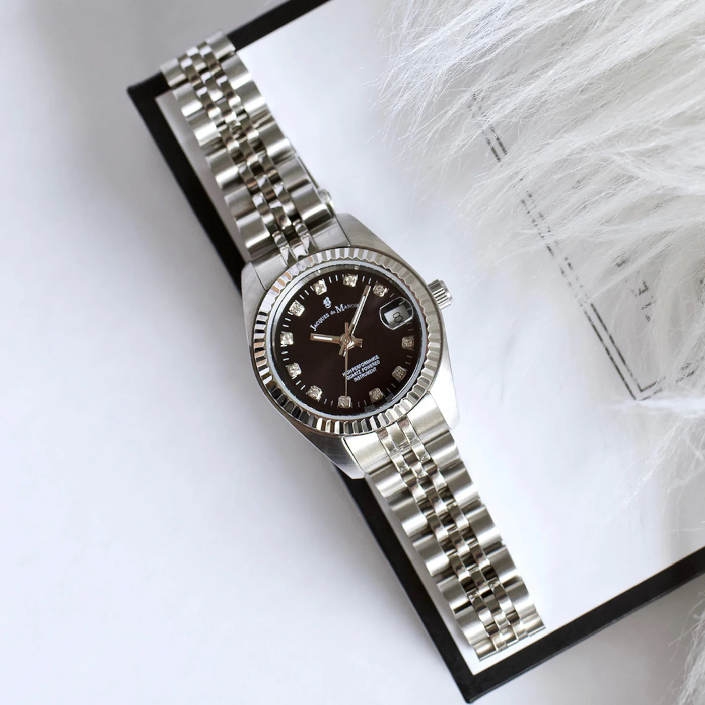 Jacques du Manoir Inspiration Silver Watch NRO.06 - Image 4