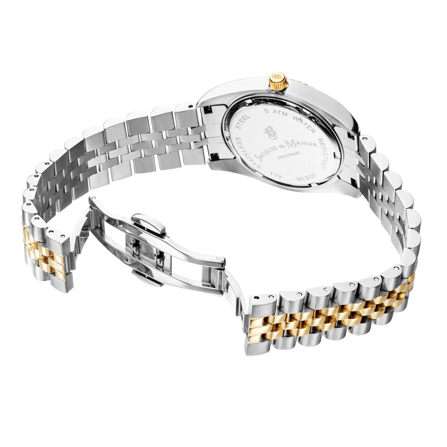 Jacques Du Manoir Inspiration White MOP Women's Watch NROP.07 - Image 6