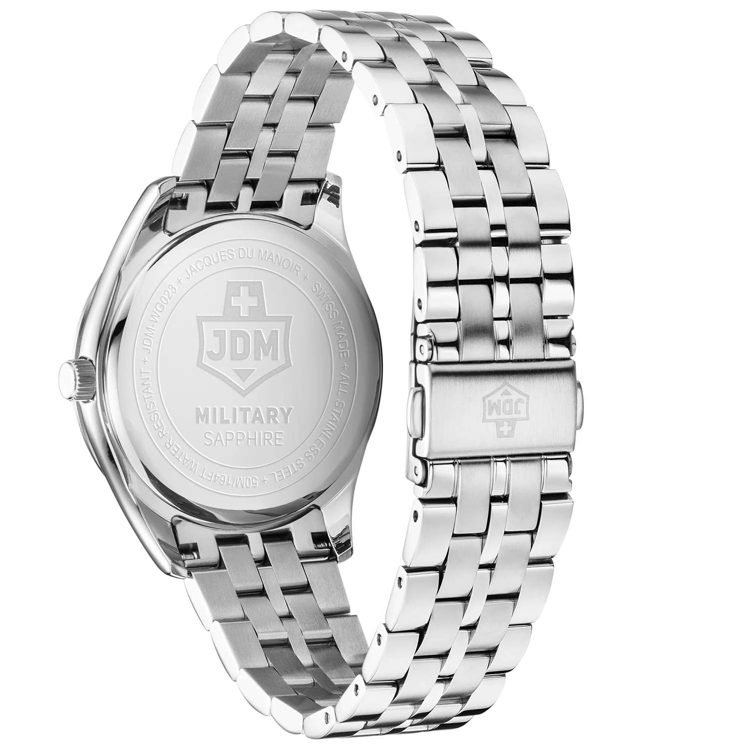 JDM Military Interlaken Gents Blue Sunray Men's Watch JDM-WG023-02 - Image 3