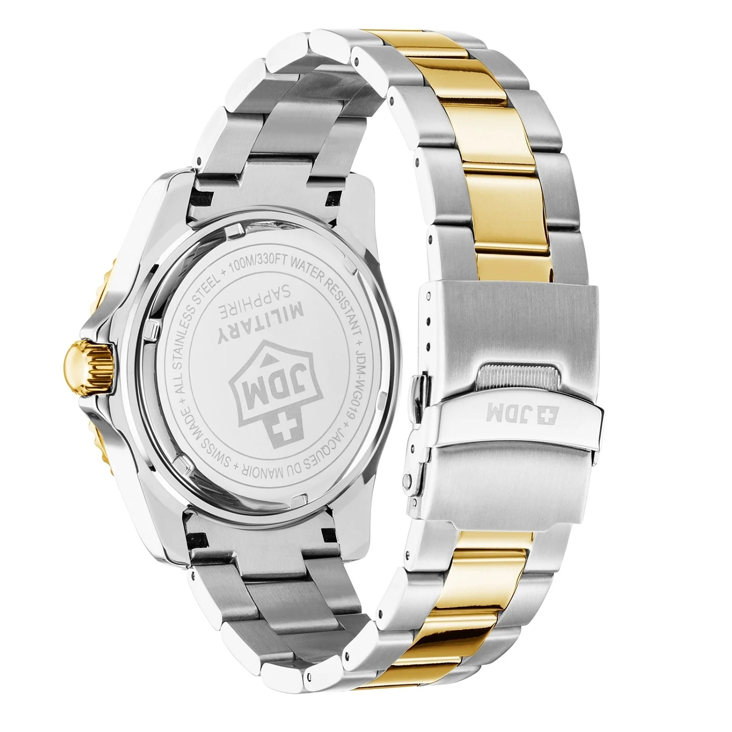 JDM Military Sierra Blue Men's Watch JDM-WG022-04 - Image 2