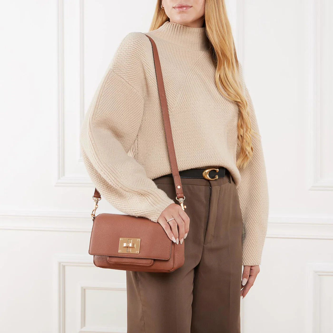 JOOP! Carino Muna Brown Crossbody Bag 4140007172-703 - Image 2