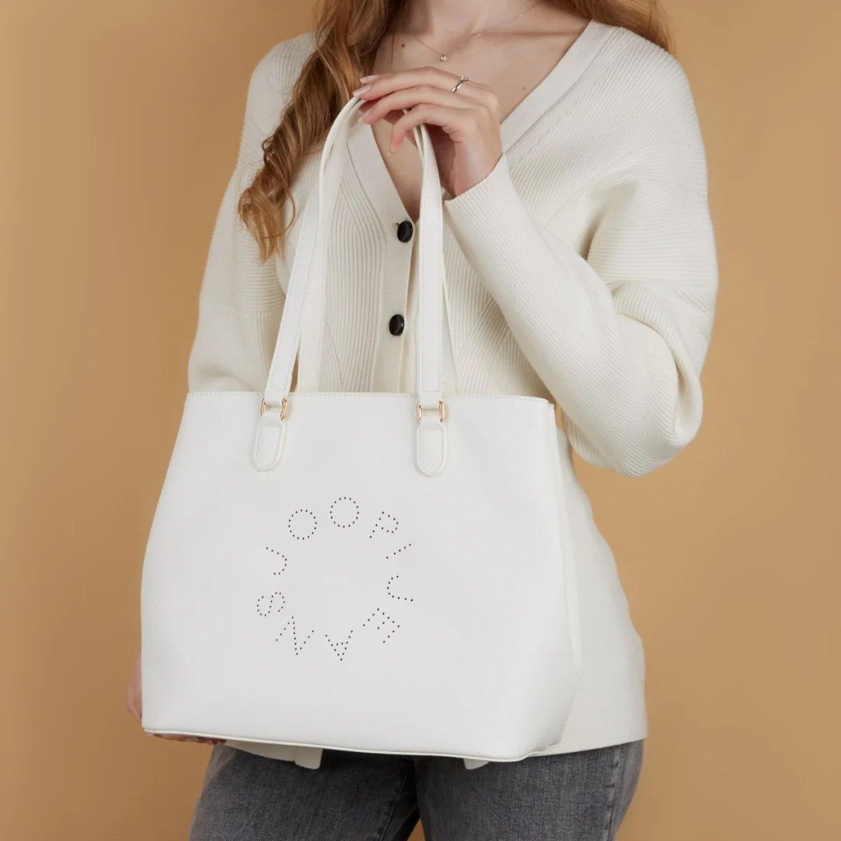 JOOP! White Shoulder Bag 4130000926-100 - Image 2