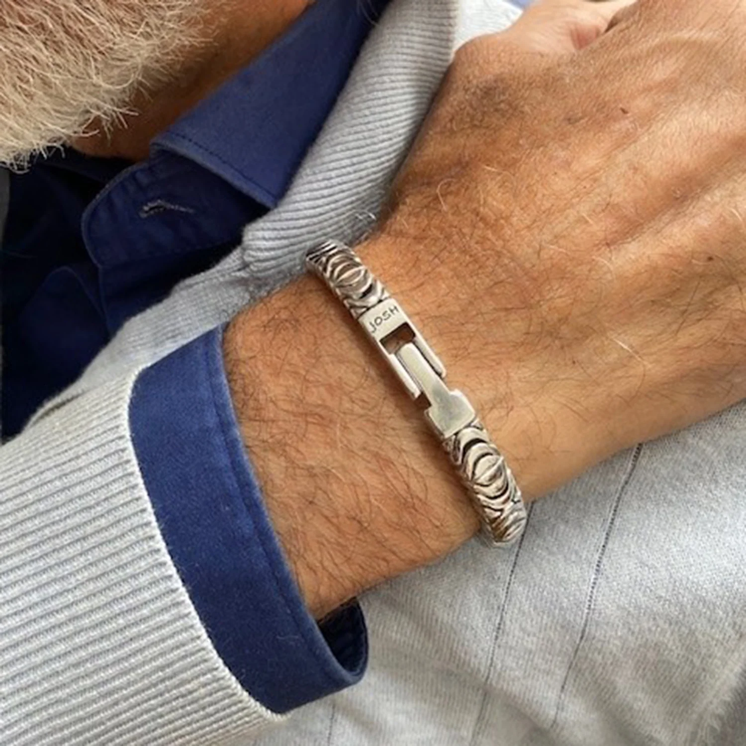 Josh Metal Bracelet 03547SL/NCLR/LME - Image 2