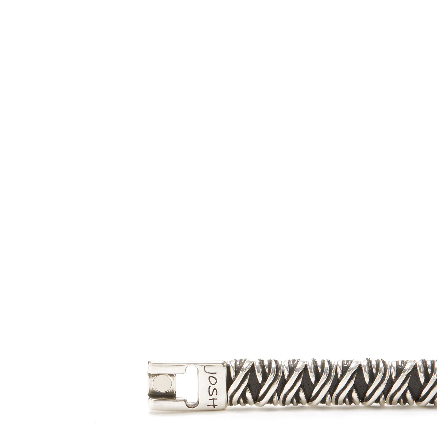 Josh Silver Bracelet 03441-BRA-L - Image 4