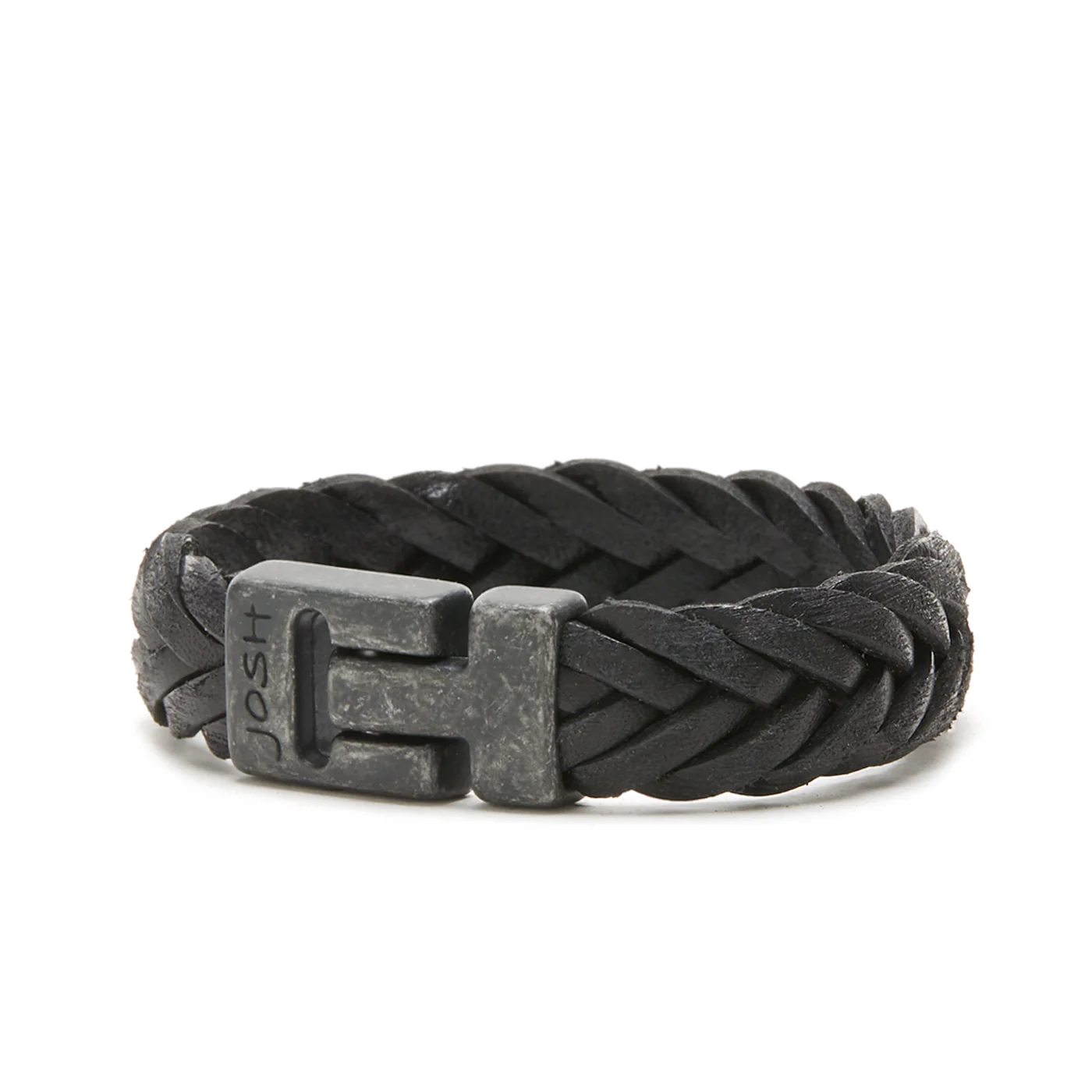 Josh Vintage Black Bracelet 24832-BRA-VB/BLACK/L - Image 3