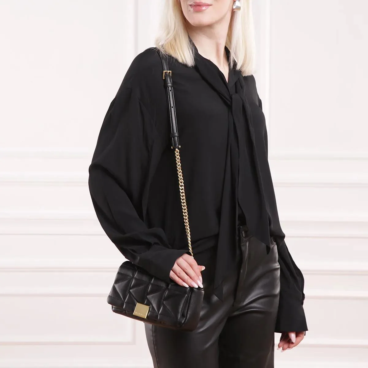 Karl Lagerfeld Black Crossbody Bag 2001-A0491513 - Image 2