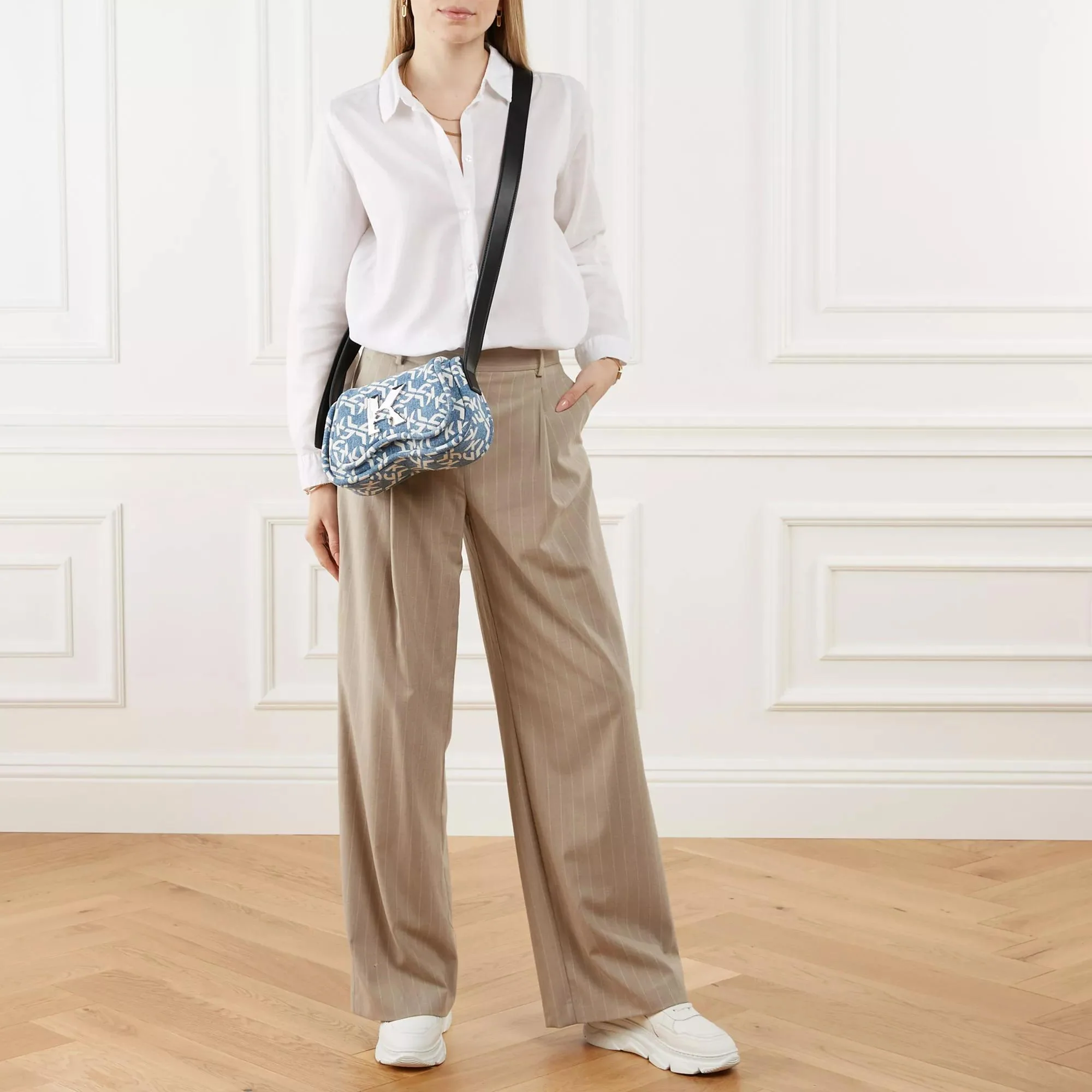 Karl Lagerfeld Blue Crossbody Bag 2001-A0243477 - Image 2