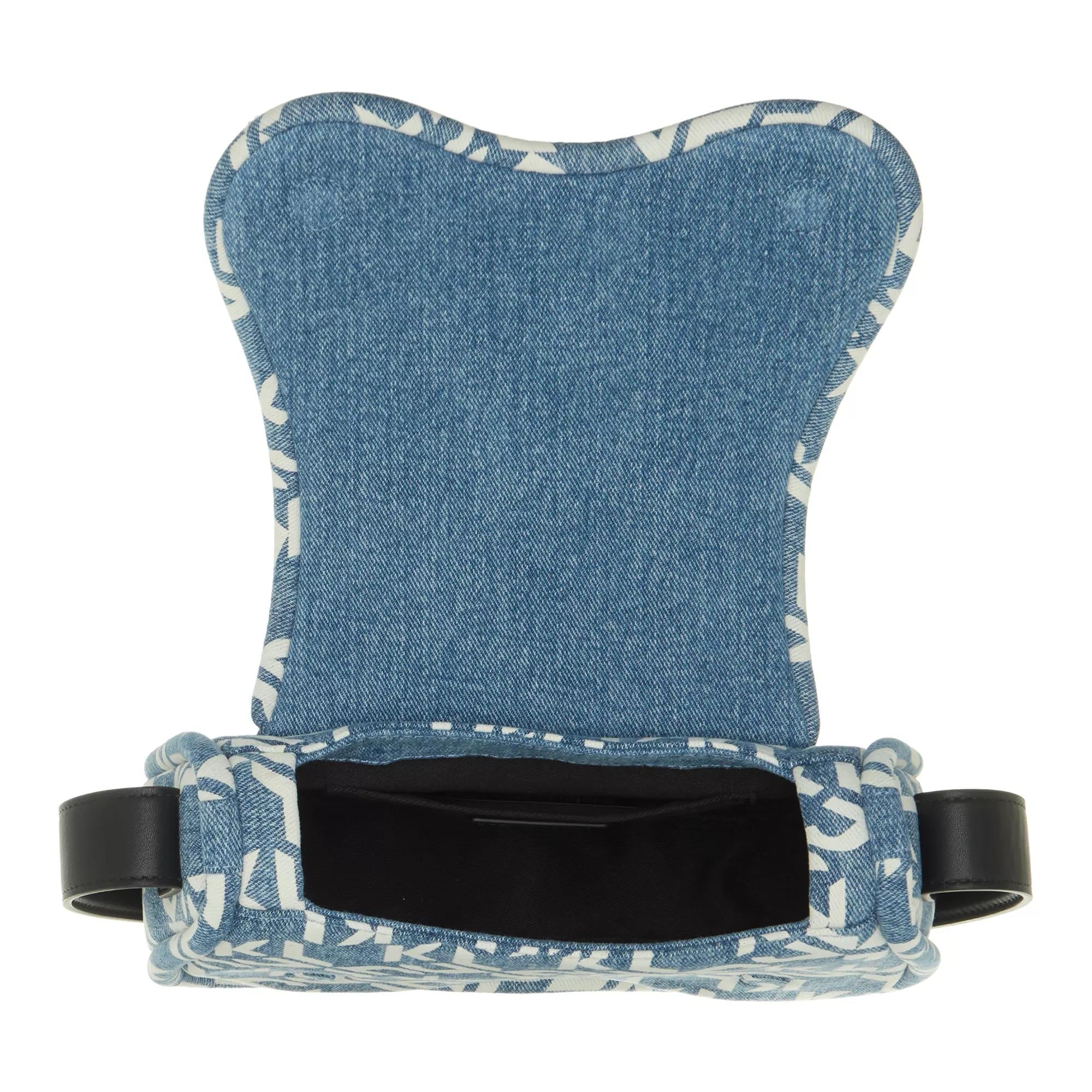 Karl Lagerfeld Blue Crossbody Bag 2001-A0243477 - Image 5