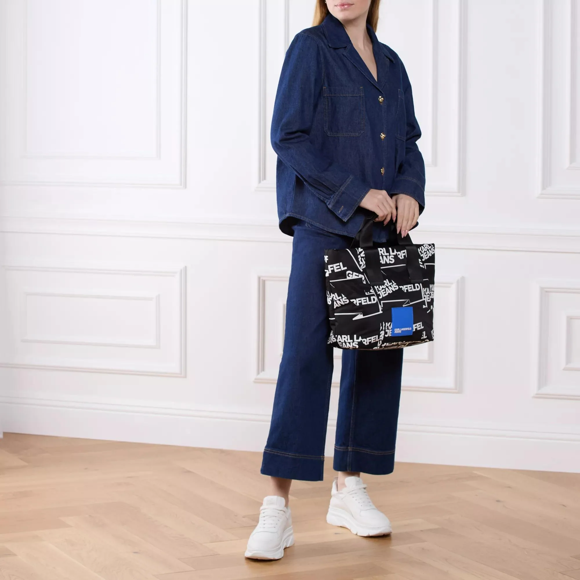 Karl Lagerfeld Jeans Black Crossbody Bag 2001-A0243435 - Image 2