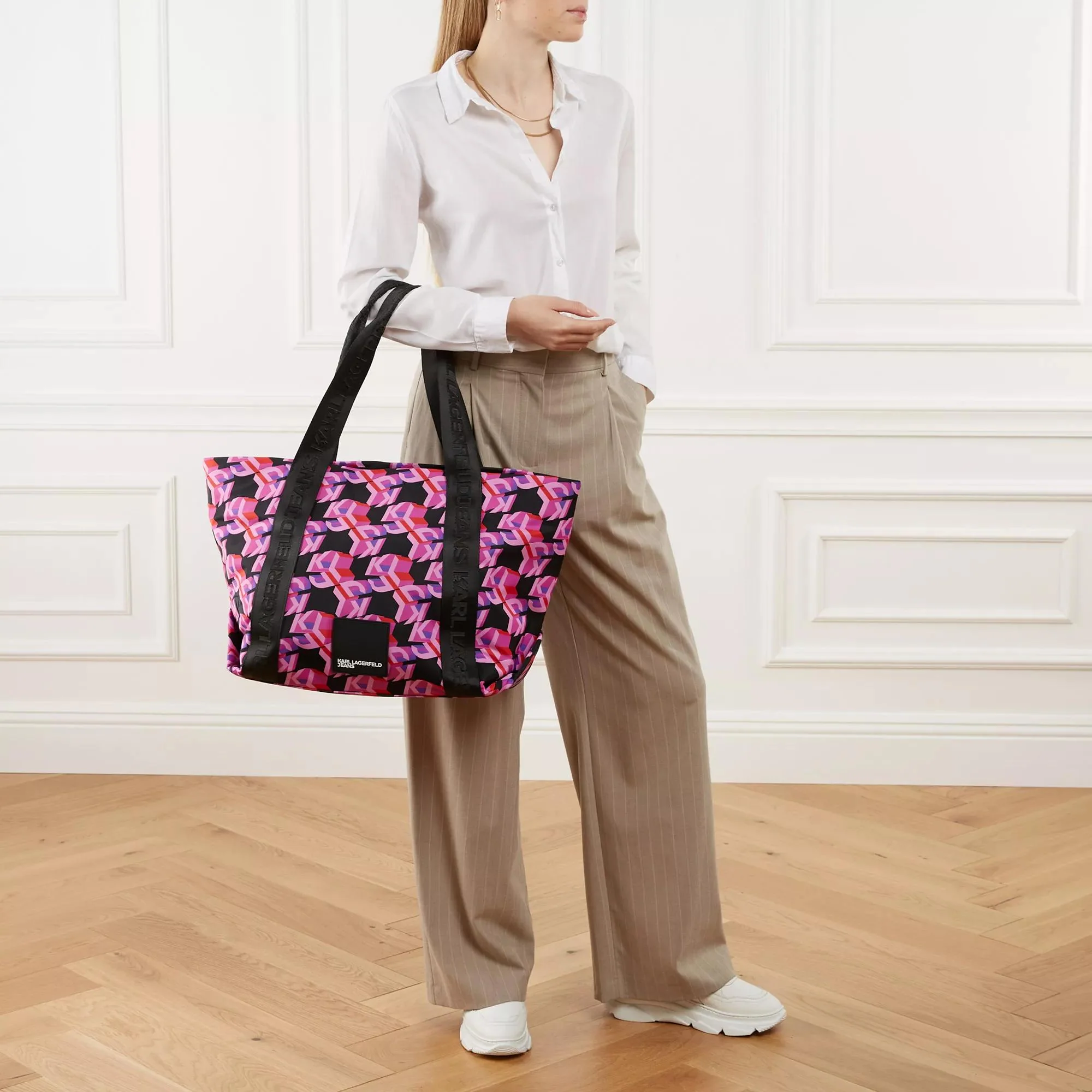Karl Lagerfeld Jeans Pink Shopper 2001-A0243478 - Image 2