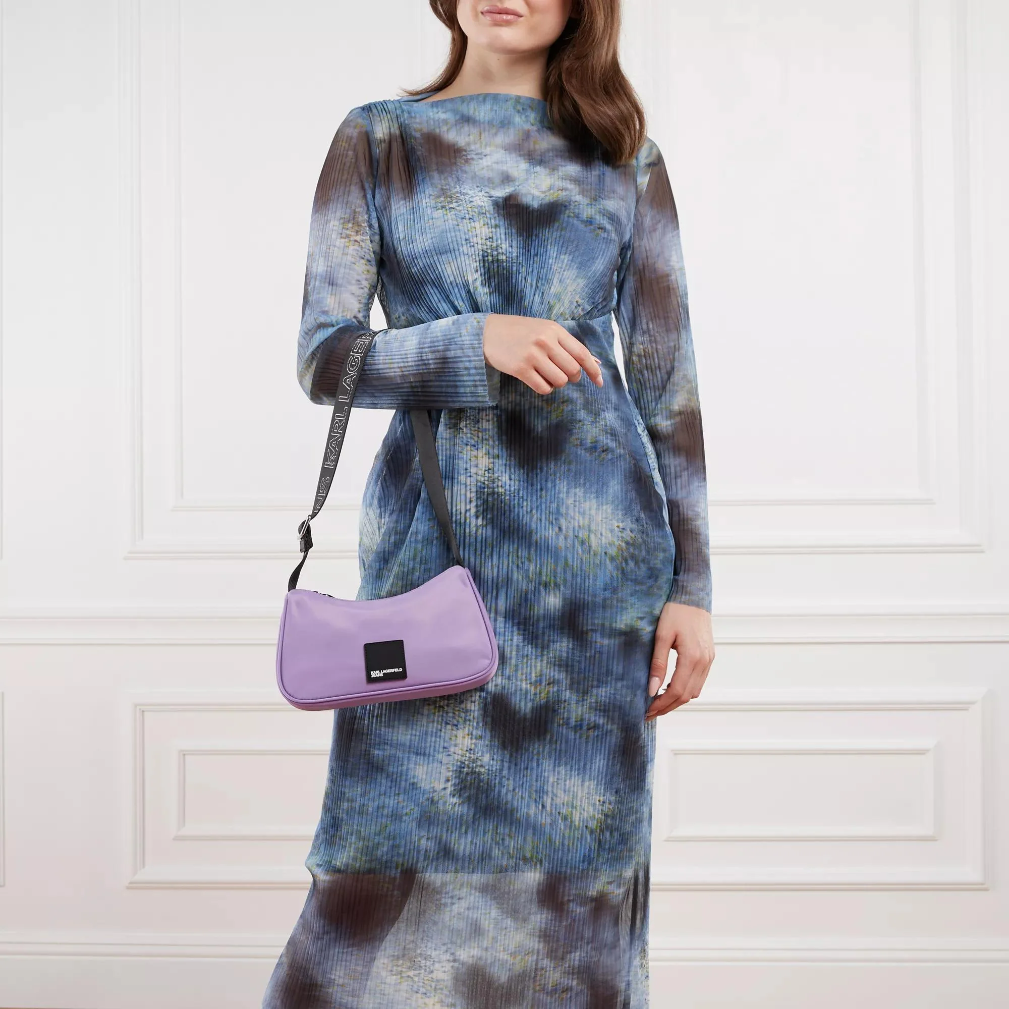 Karl Lagerfeld Jeans Purple Shoulder Bag 2001-A0243458 - Image 2