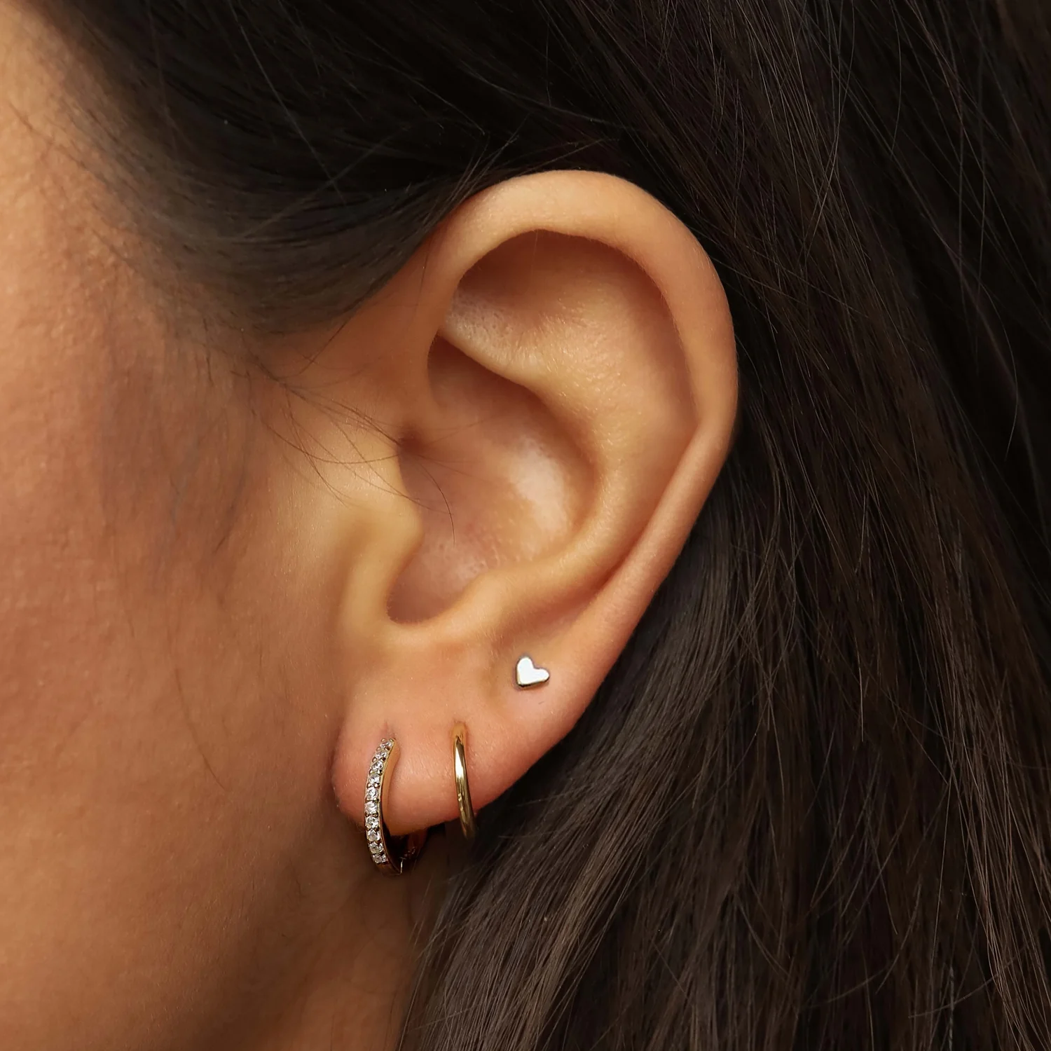 Karma 925 Sterling Silver Amara Earparty EPV48GP - Image 3