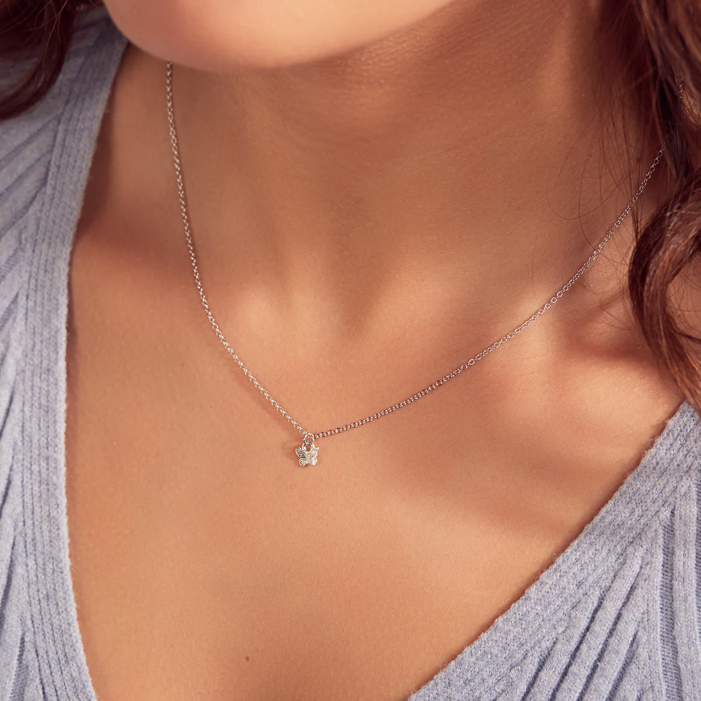Karma Silver Necklace T230 - Image 2