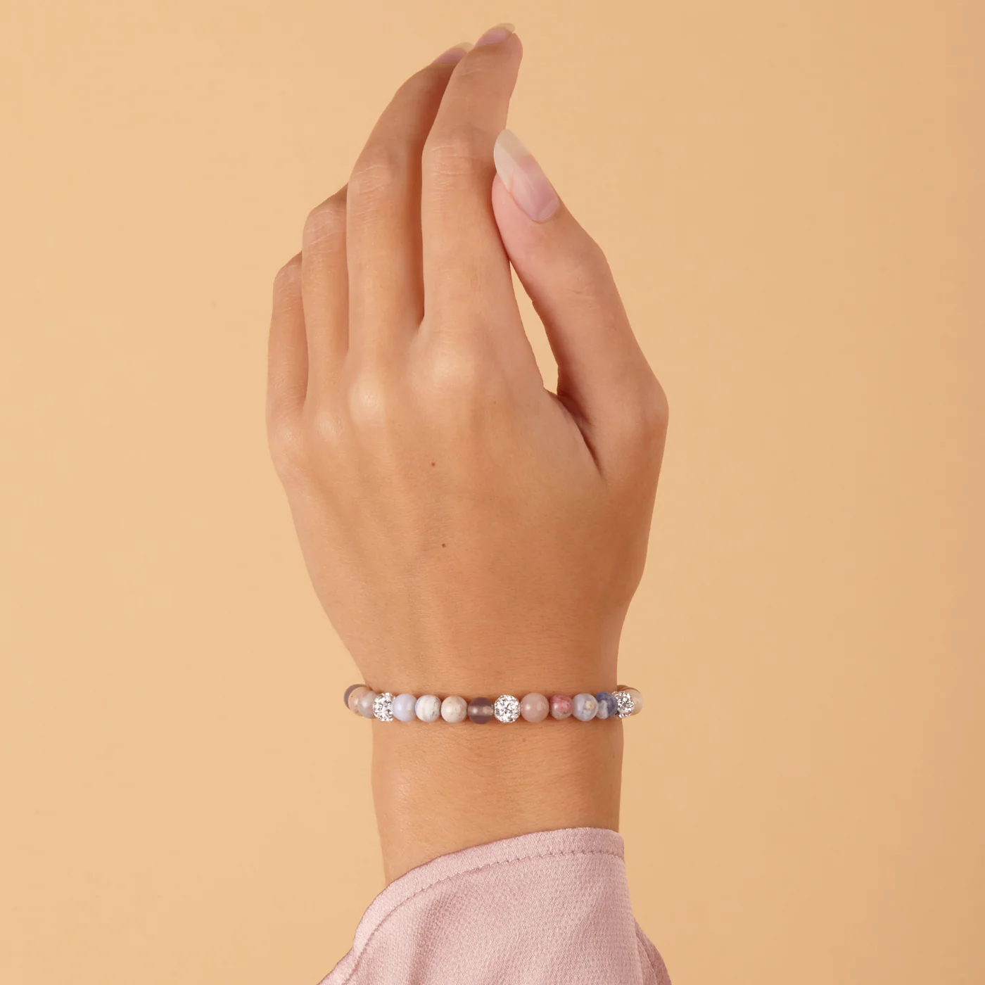 Karma Spiral Sandy Sea Armband 83433 (Lengte: 17.50-19.00 cm) - Image 3