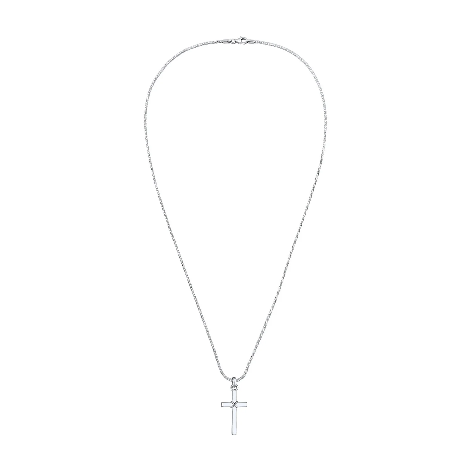 Kuzzoí 925 Sterling Silver Link Chain Necklace 2004-BF-0008062-001 - Image 3