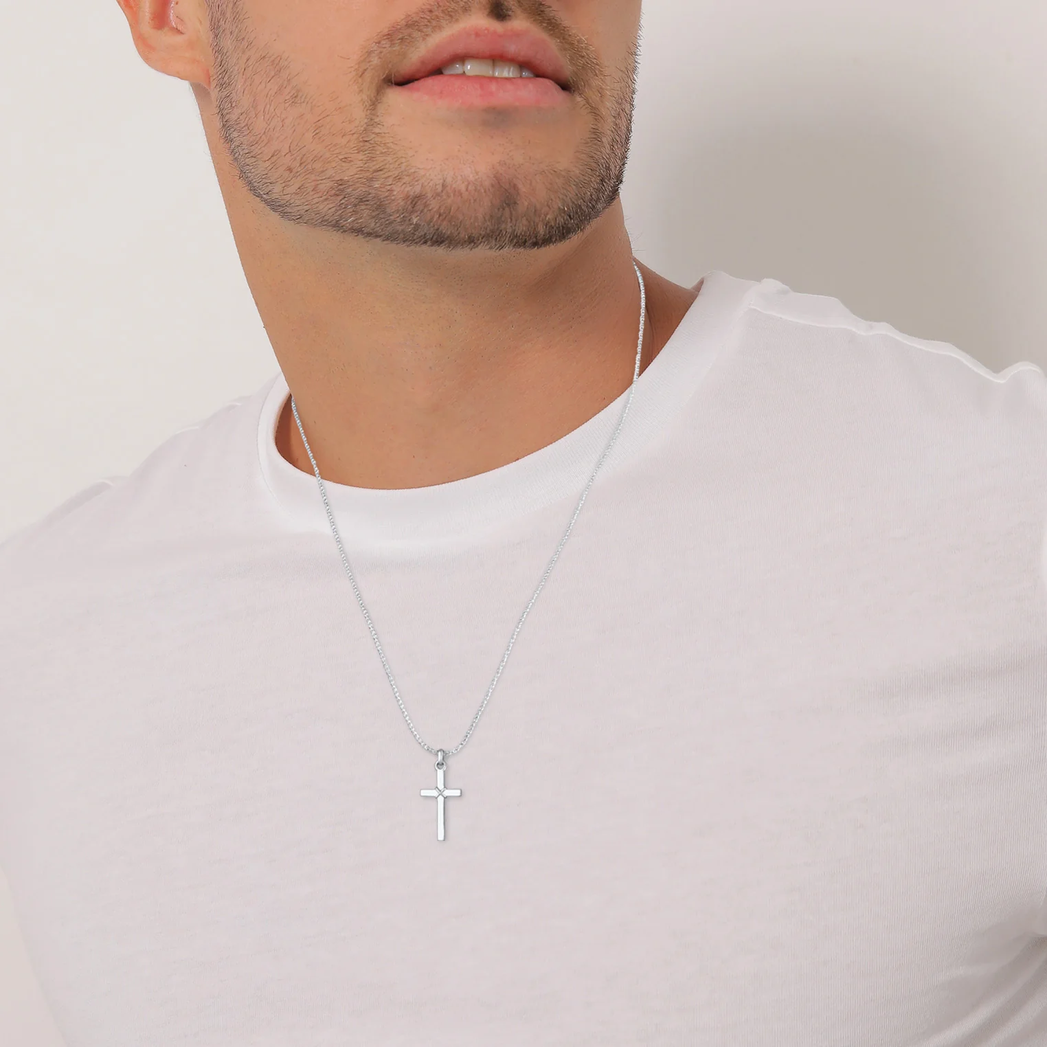 Kuzzoí 925 Sterling Silver Link Chain Necklace 2004-BF-0008062-001 - Image 6