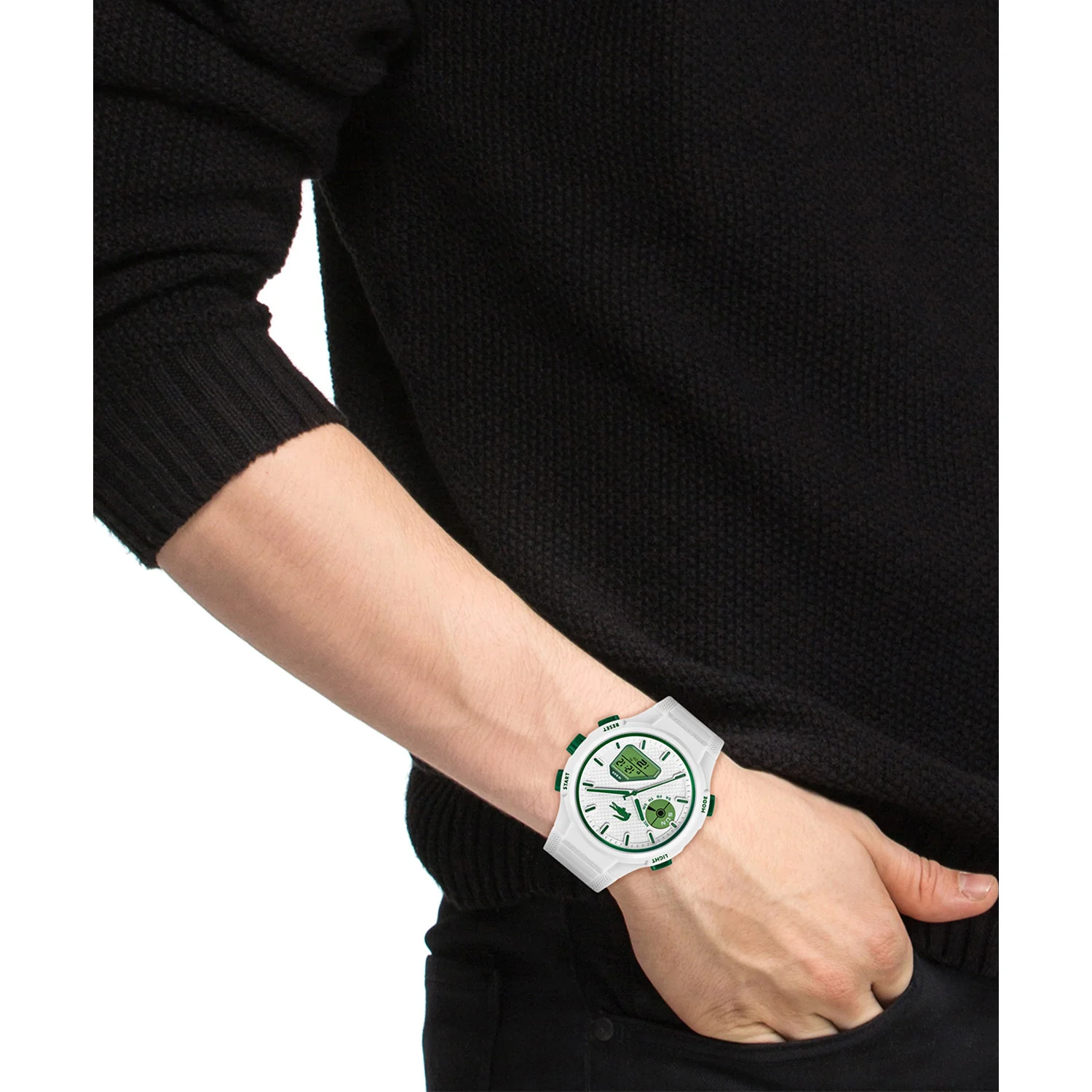 Lacoste LC33 Wit Heren Horloge 2002-LC2011364 - Image 3