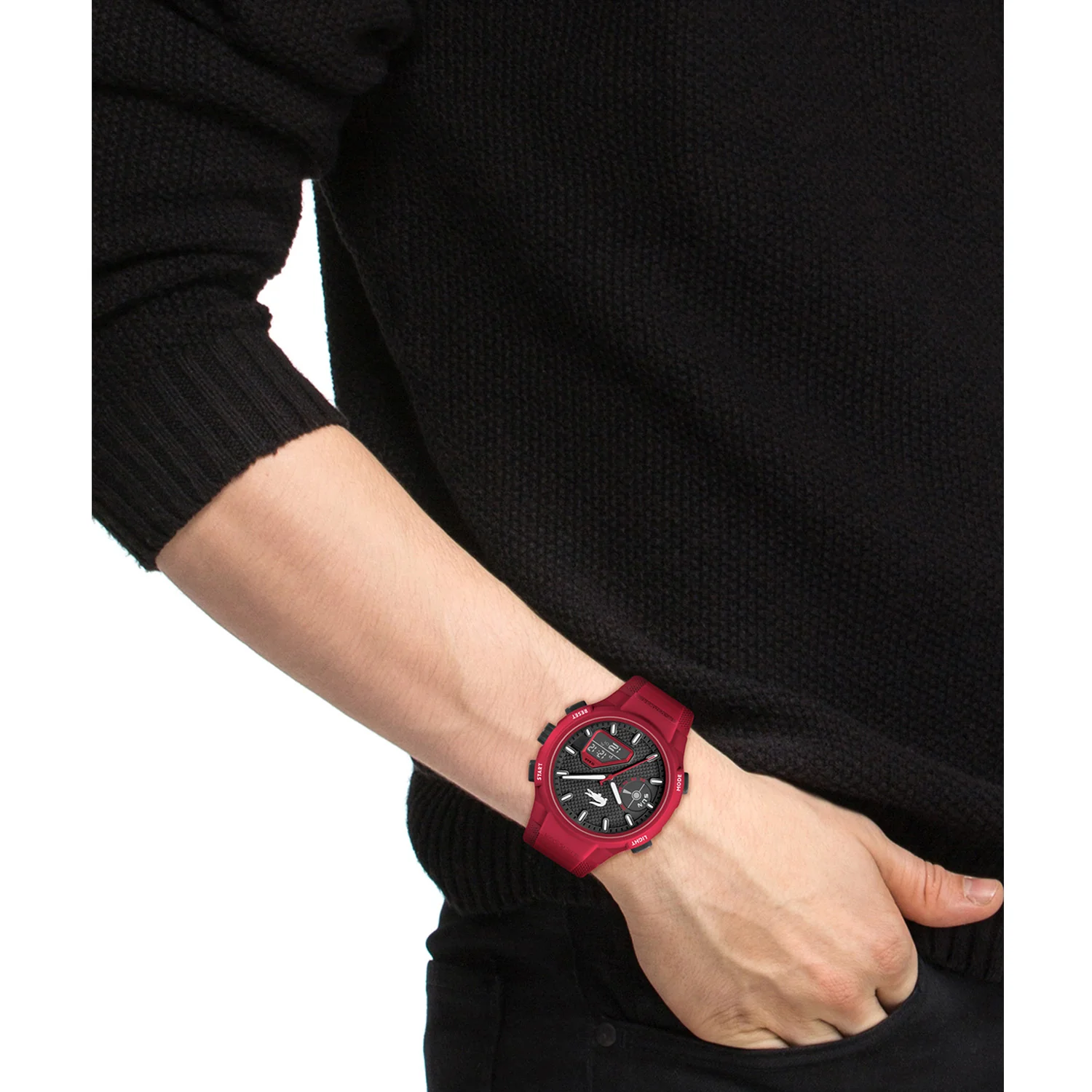 Lacoste LC33 Zwart Heren Horloge 2002-LC2011368 - Image 4