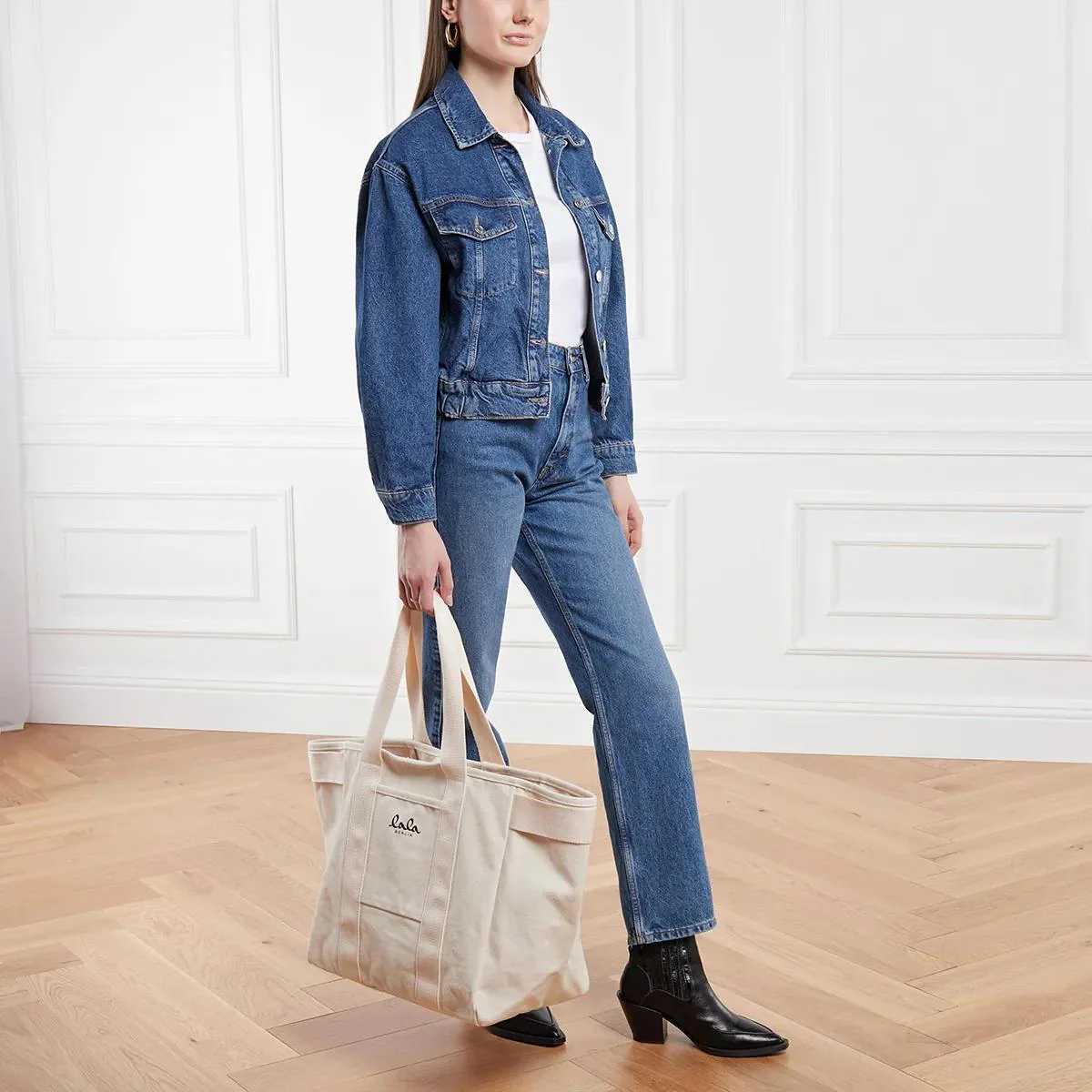 Lala Berlin Beige Shopper 2001-A0533909 - Image 2