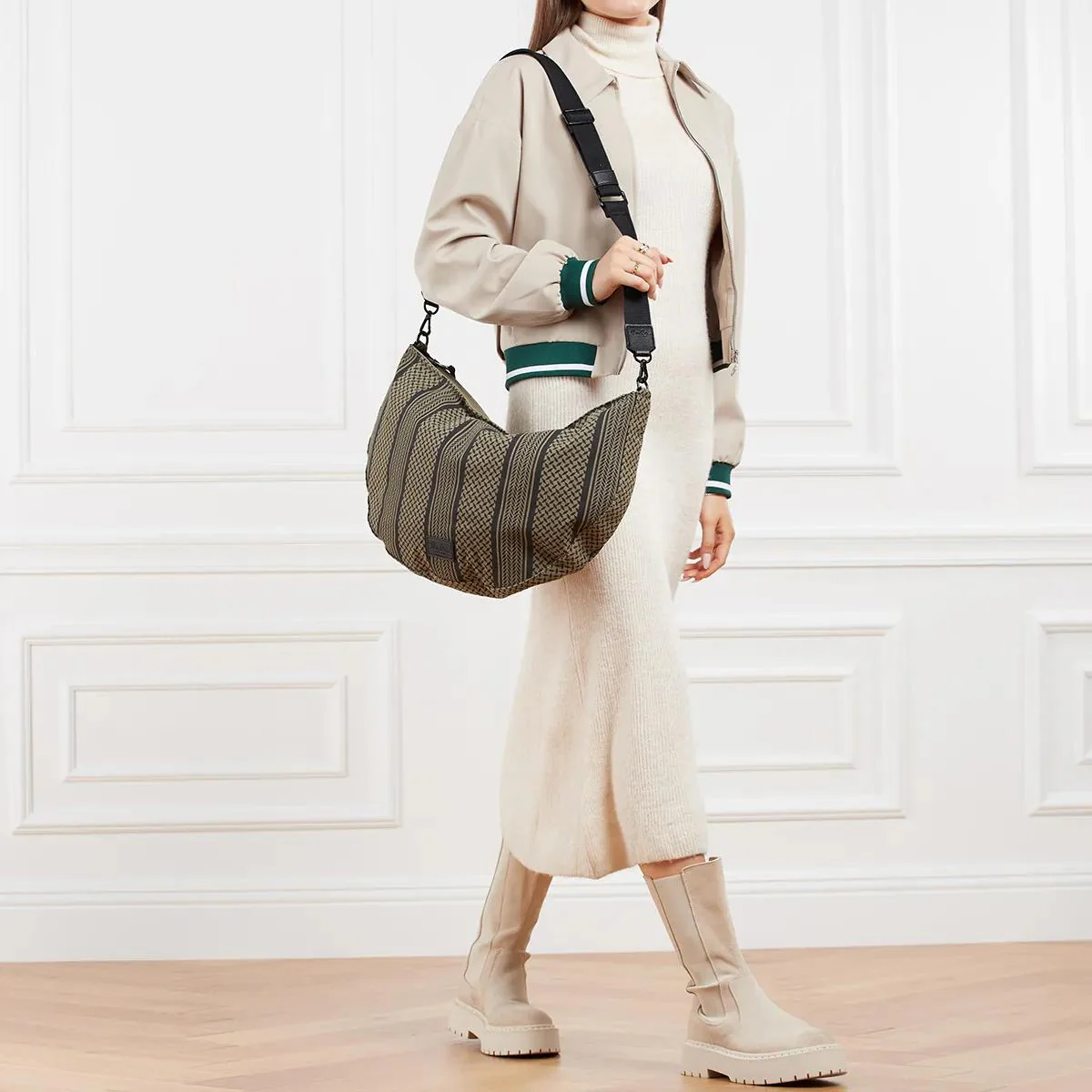 Lala Berlin Cream Travel Bag 2001-A0386487 - Image 3