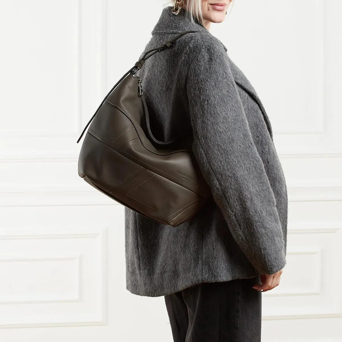Liebeskind Berlin Brown Hobo Bag 2001-A0479031 - Image 2