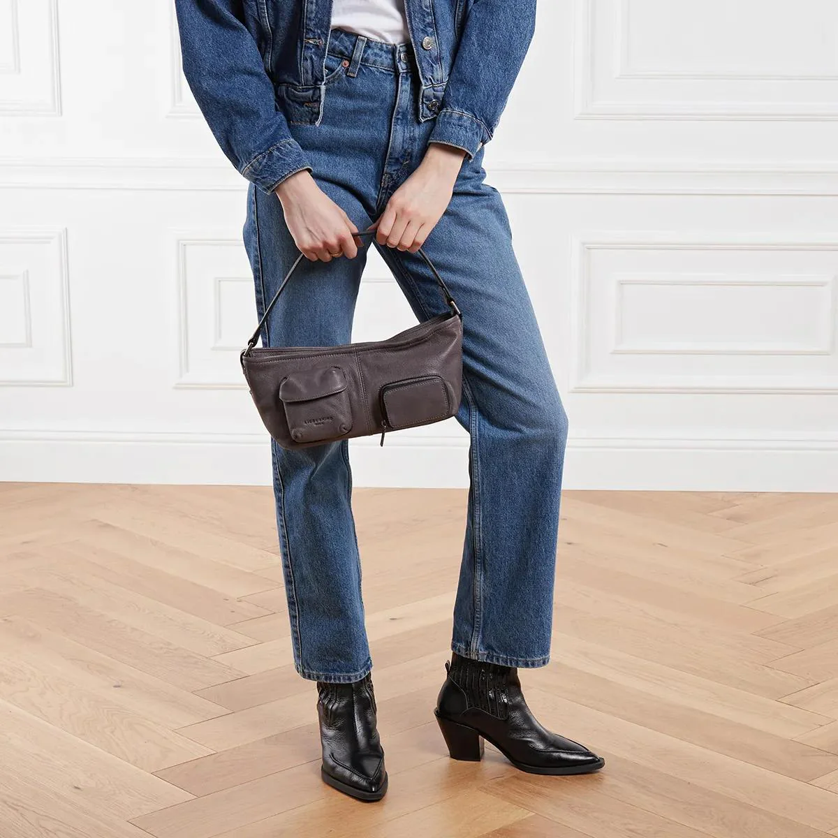 Liebeskind Berlin Gray Shoulder Bag 2001-A0506203 - Image 2