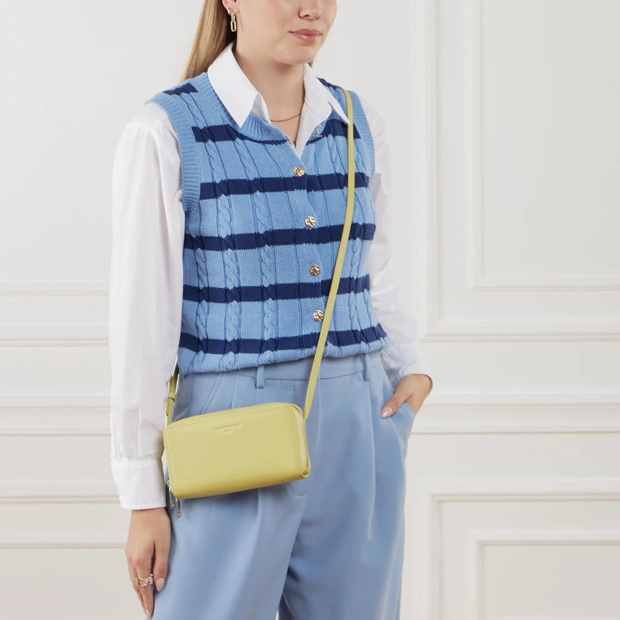 Liebeskind Berlin Yellow Crossbody Bag 2001-A0370647 - Image 2