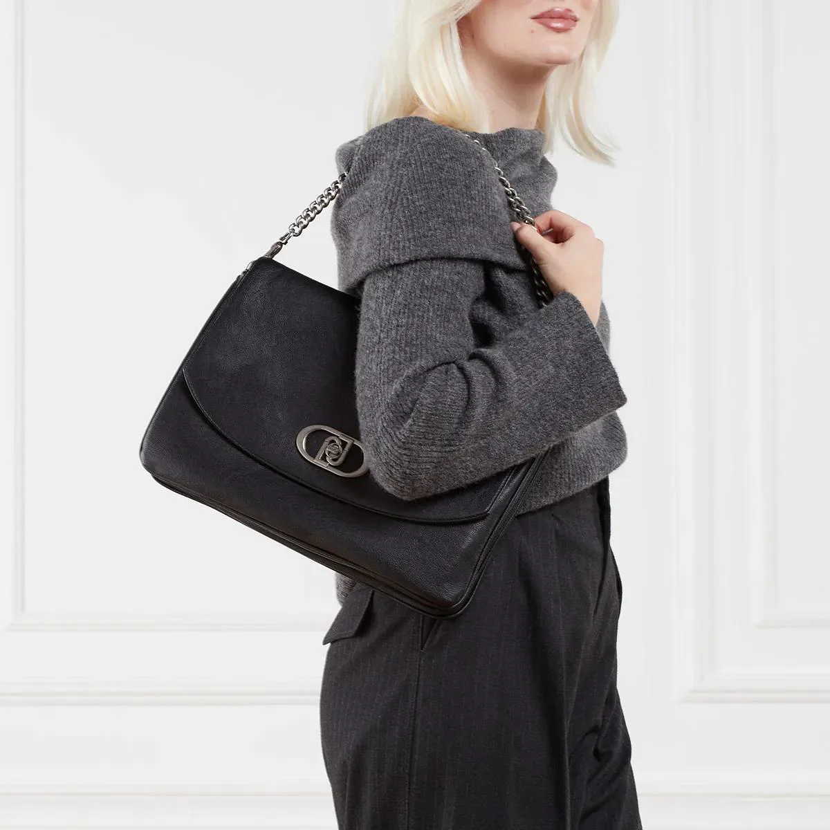 LIU JO Black Crossbody Bag 2001-A0376610 - Image 2