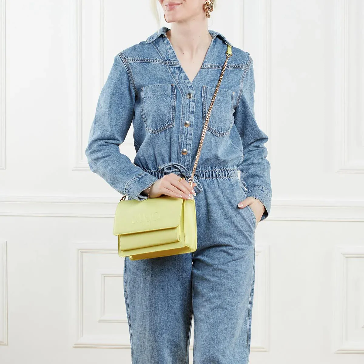 Liu Jo Yellow Crossbody Bag 2001-A0526546 - Image 2