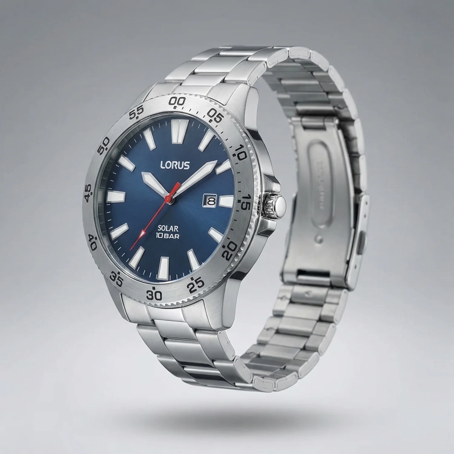 Lorus Solar Blue Dial Men's Watch RX341AX9 - Image 4
