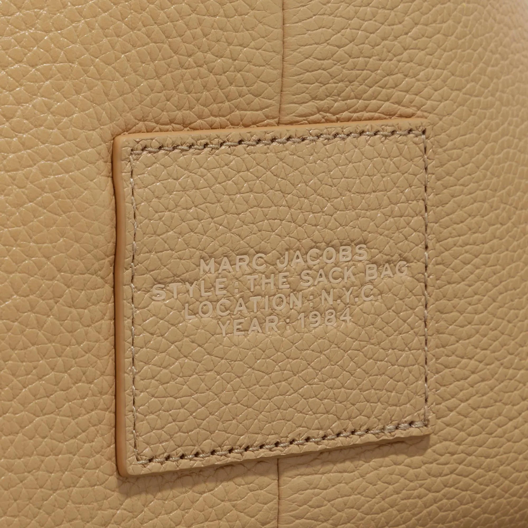 Marc Jacobs Beige Leather Handbag 2F3HSH020H01230 - Image 3