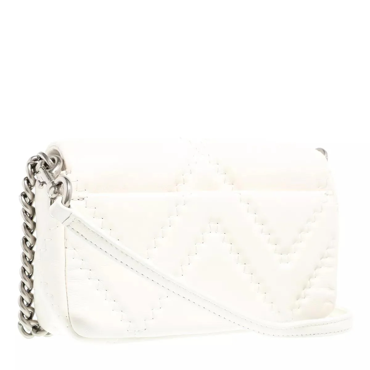 Marc Jacobs The Mini Bag White Crossbody Bag 2001-A0217525 - Image 4