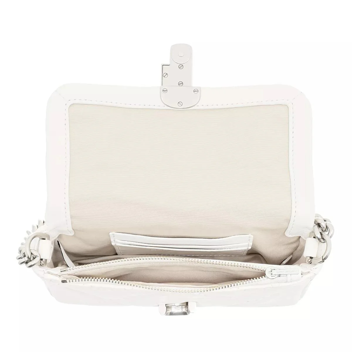 Marc Jacobs The Mini Bag White Crossbody Bag 2001-A0217525 - Image 6
