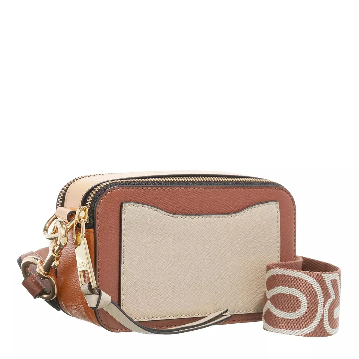 Marc Jacobs The Snapshot Beige Crossbody Bag 2001-A0217094 - Image 3
