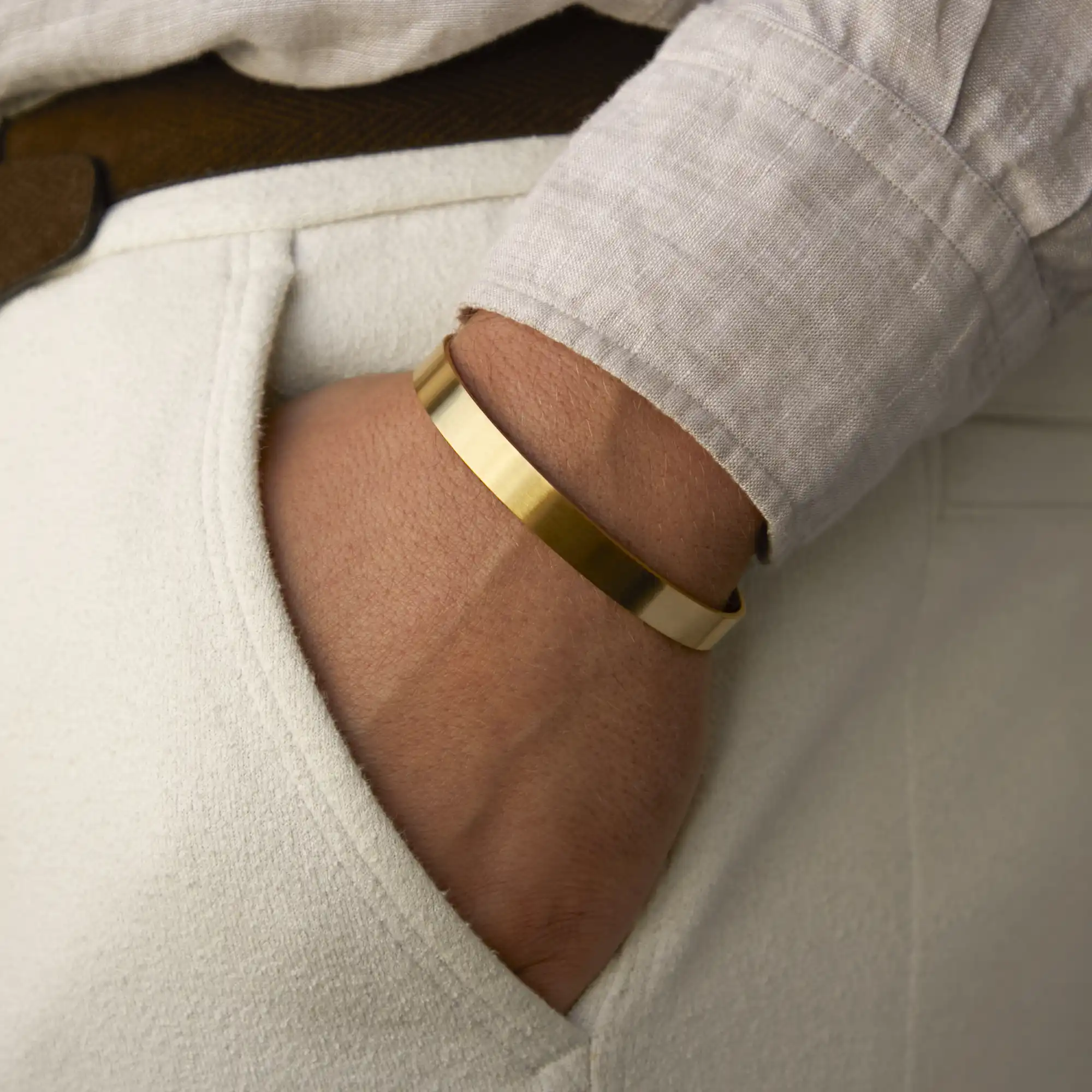 Mats Meier Annecy Gold Colored Steel Bracelet MM320016 - Image 3